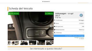 VOLKSWAGEN e-up! usata, con Autoradio
