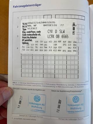 VOLKSWAGEN Maggiolino usata, con Volante multifunzione