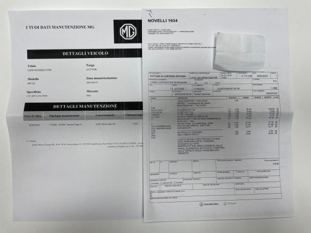 MG ZS usata, con USB