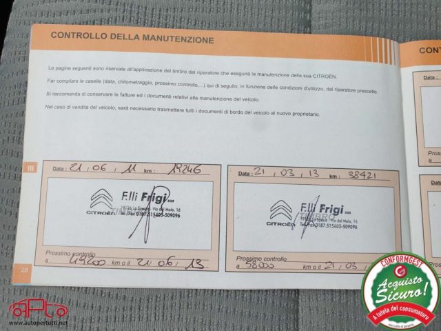 CITROEN C3 Picasso usata, con Immobilizzatore elettronico