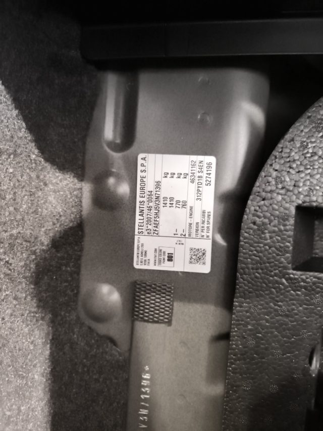 FIAT New Panda usata, con Sensori di parcheggio posteriori