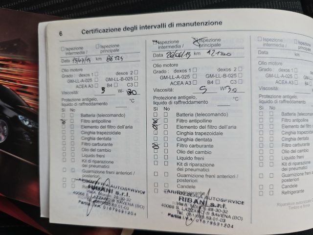 OPEL Astra usata, con Airbag posteriore