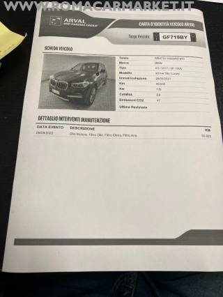 BMW X3 usata, con Interni in pelle