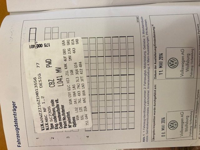 VOLKSWAGEN Maggiolino usata, con Sensori di parcheggio posteriori