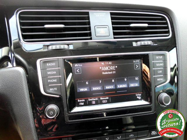 VOLKSWAGEN Golf usata, con Volante in pelle