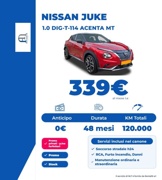 NISSAN Juke usata, con ABS