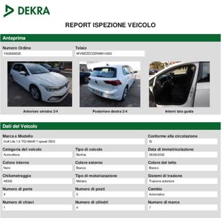 VOLKSWAGEN Golf usata, con Airbag