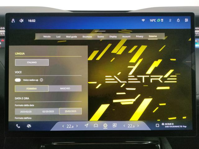 LOTUS Eletre usata, con Sound system