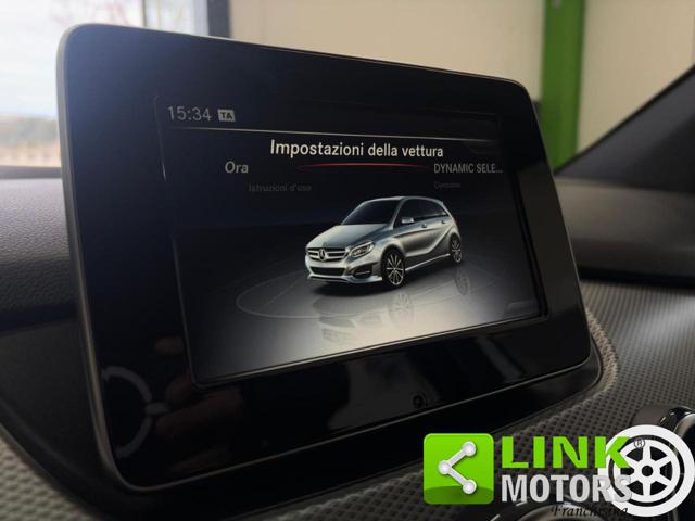 MERCEDES-BENZ B 180 usata, con Sedile posteriore sdoppiato