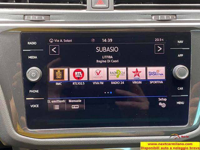 VOLKSWAGEN Tiguan usata, con Schermo multifunzione interamente digitale
