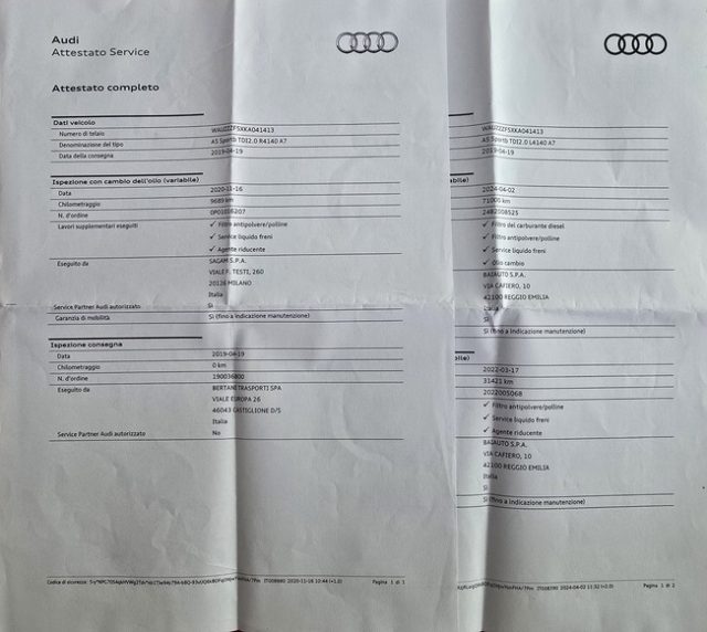 AUDI A5 usata, con Cruise Control