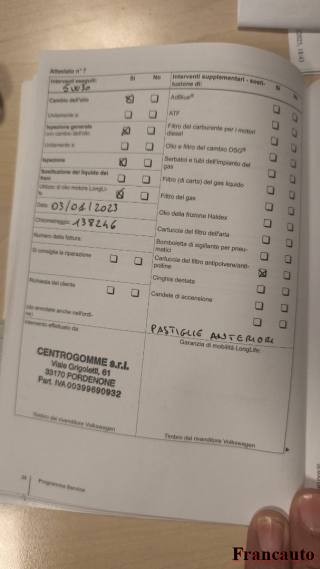 VOLKSWAGEN Golf usata, con Immobilizzatore elettronico