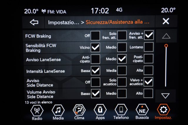JEEP Renegade usata, con Autoradio digitale