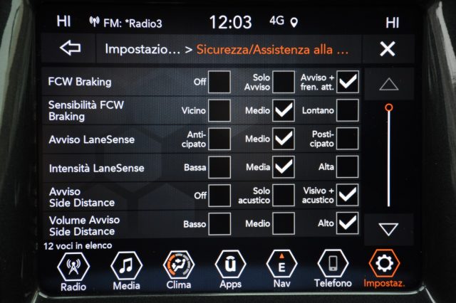JEEP Compass usata, con Controllo elettronico della corsia