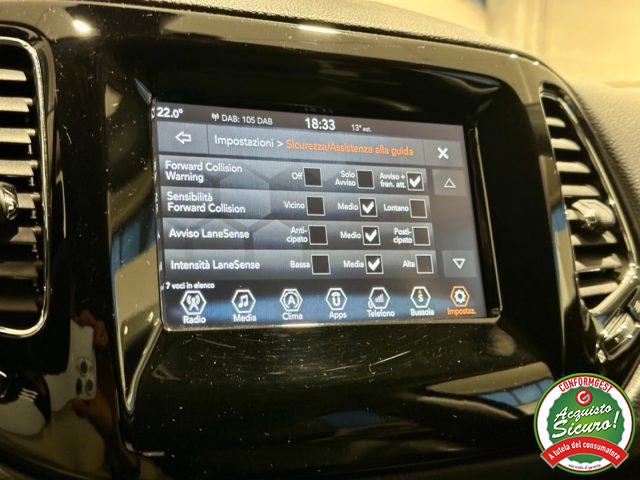 JEEP Compass usata, con ESP