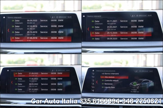 BMW 730 usata, con Filtro antiparticolato