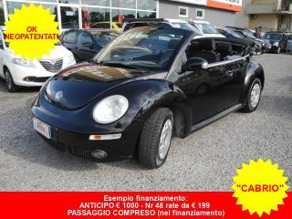VOLKSWAGEN New Beetle 1.4 16v Cabrio - OK NEOPATENTATI - 