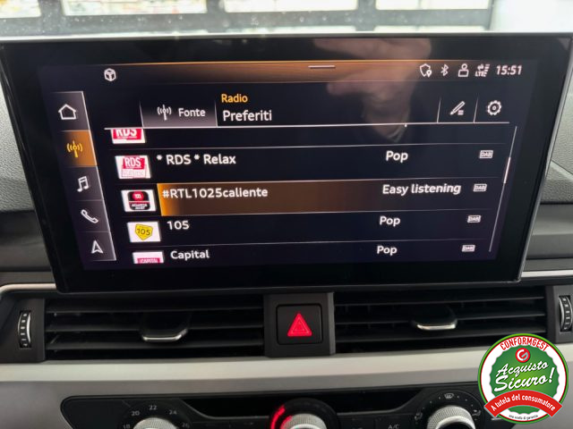 AUDI A4 usata, con Park Distance Control
