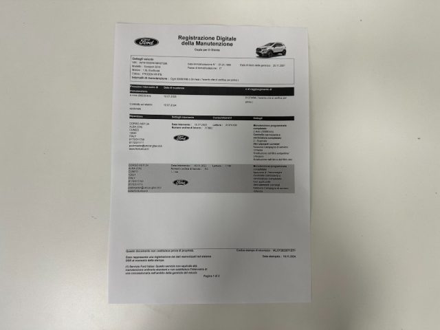 FORD EcoSport usata, con Volante in pelle