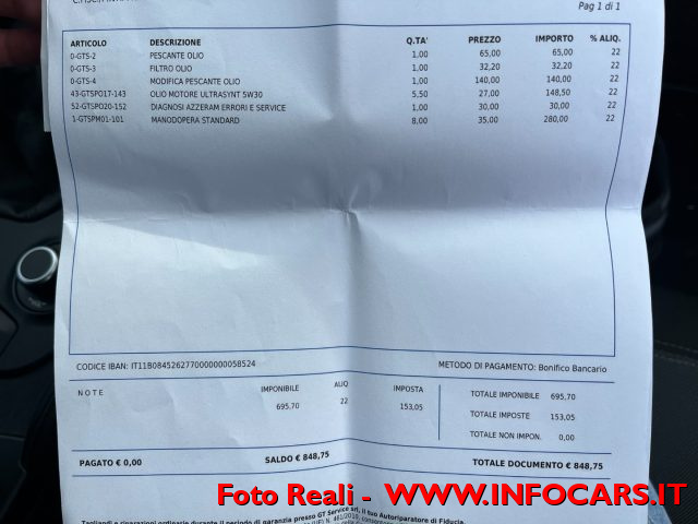 ALFA ROMEO Giulia usata, con Touch screen