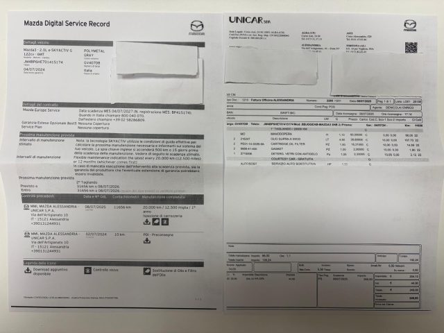 MAZDA 3 usata, con Controllo elettronico della corsia