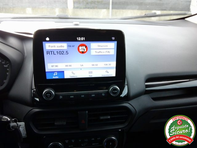 FORD EcoSport usata, con Sensori di parcheggio posteriori