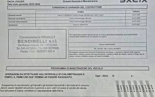 DACIA Jogger usata, con USB