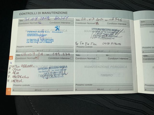 PEUGEOT 308 usata, con USB