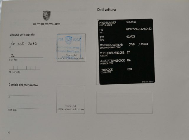 PORSCHE Cayenne usata, con ESP