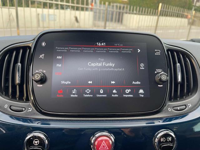 FIAT 500C usata, con Touch screen