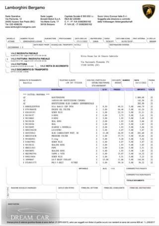 LAMBORGHINI Huracan usata, con Park Distance Control