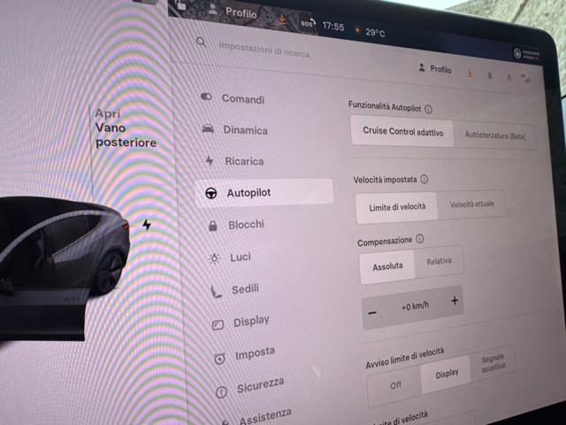 TESLA Model 3 usata, con Chiusura centralizzata telecomandata