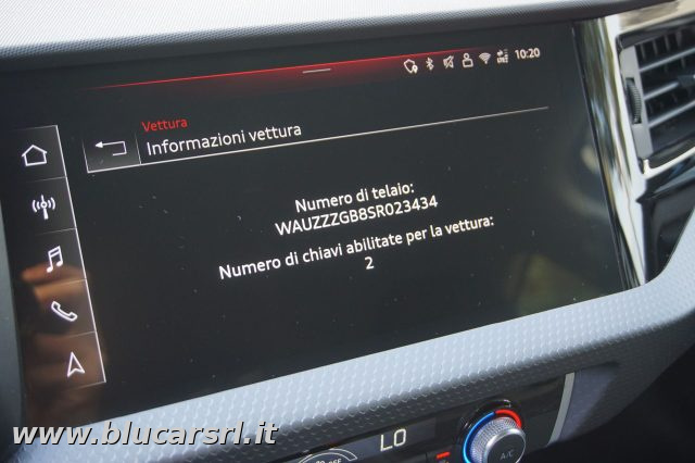 AUDI A1 usata, con Sensore di luce