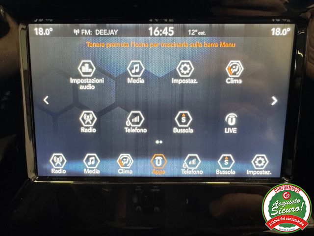 JEEP Compass usata, con Filtro antiparticolato