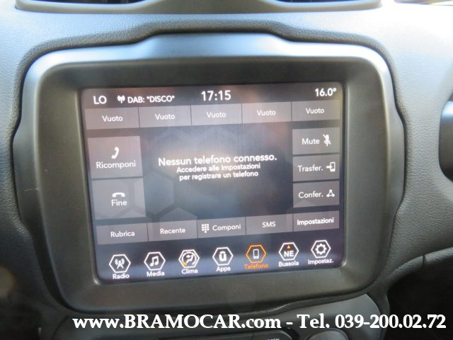 JEEP Renegade usata, con Sistema di navigazione