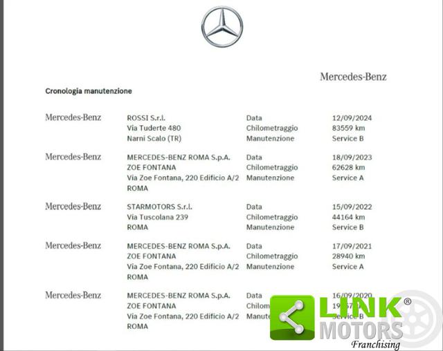 MERCEDES-BENZ A 250 usata 34