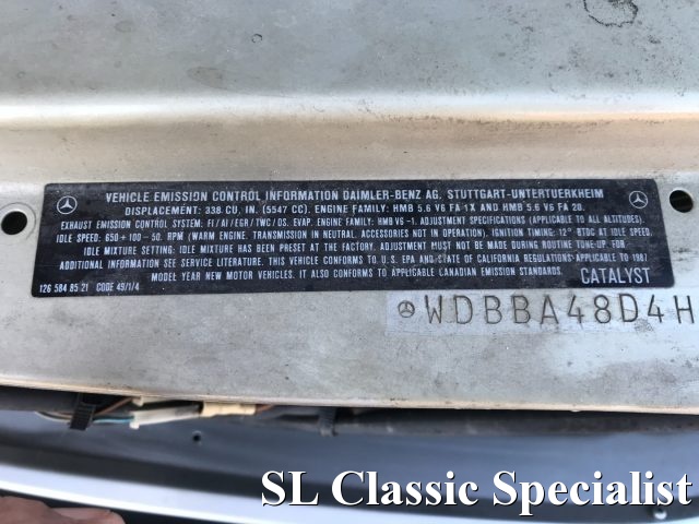 MERCEDES-BENZ SL 560 usata 74