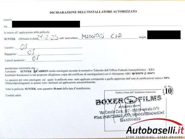 MERCEDES-BENZ CLA 180 usata 86