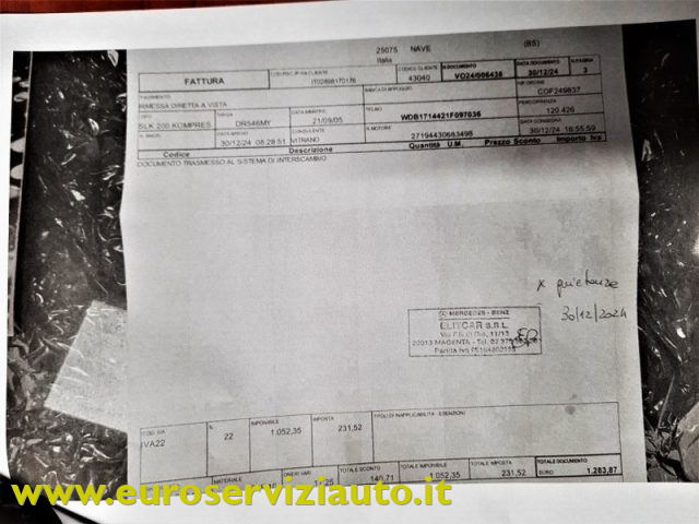 MERCEDES-BENZ SLK 200 usata 47