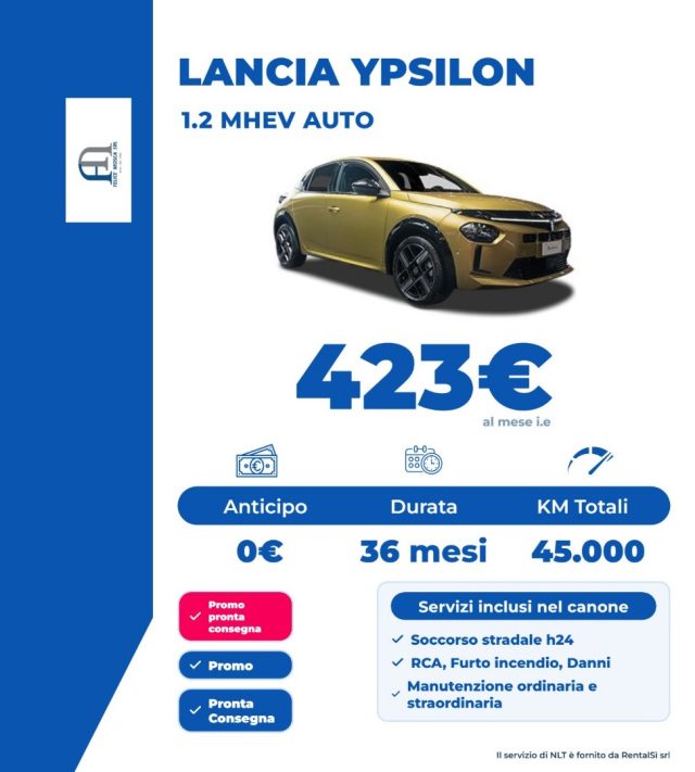 LANCIA Ypsilon usata, con Airbag