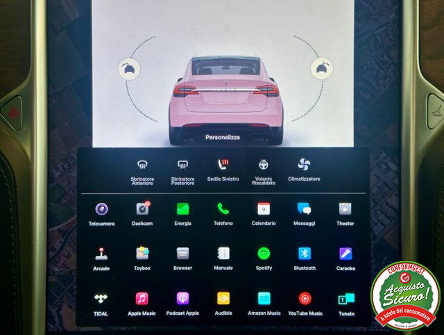 TESLA Model X usata, con Sistema di navigazione
