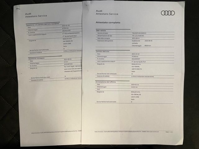 AUDI TT usata, con Controllo vocale