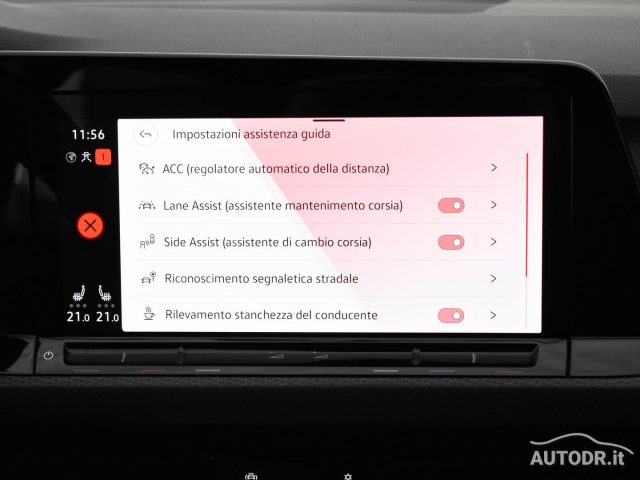 VOLKSWAGEN Golf usata, con Sensore di luce