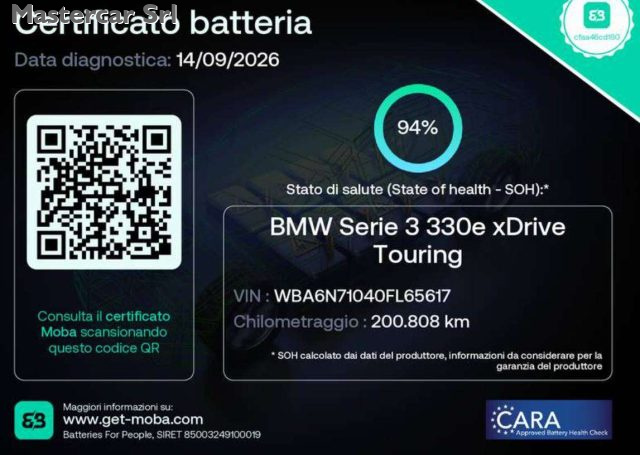 BMW 330 usata, con Interni in pelle