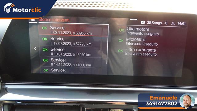 BMW 840 usata, con Sedili ventilati