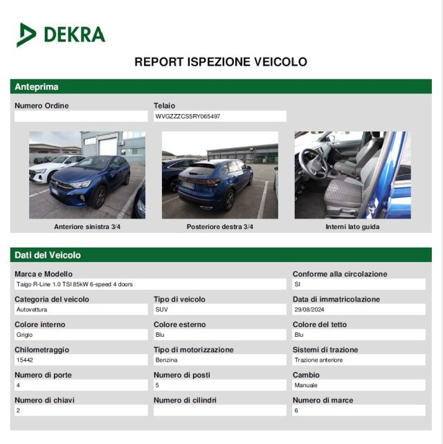 VOLKSWAGEN Taigo usata, con Adaptive Cruise Control