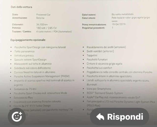 PORSCHE Macan usata, con Trazione integrale