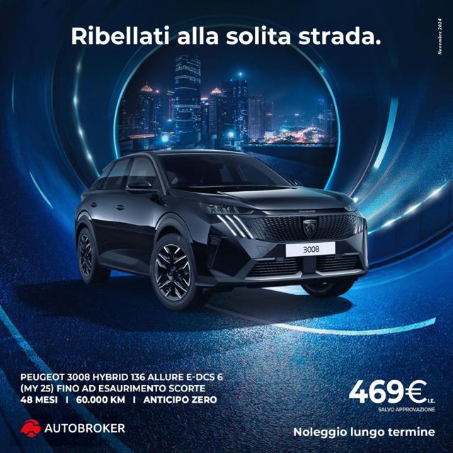 PEUGEOT 3008 usata, con ABS