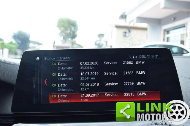 BMW 520 usata, con Cronologia tagliandi