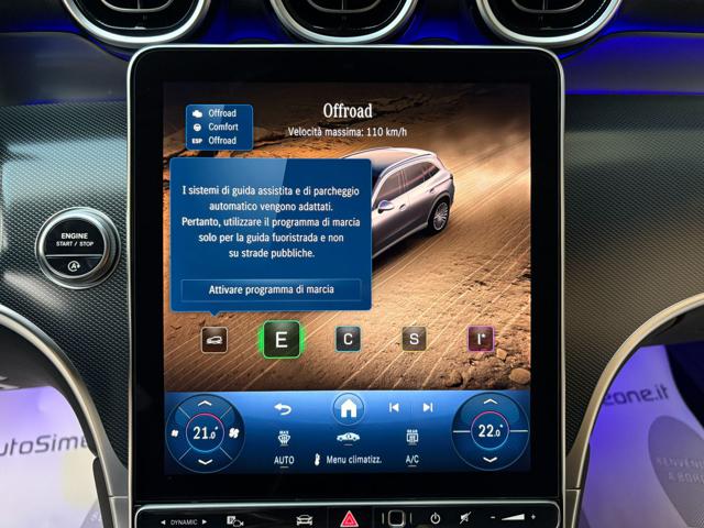 MERCEDES-BENZ GLC 200 usata, con Luci diurne LED